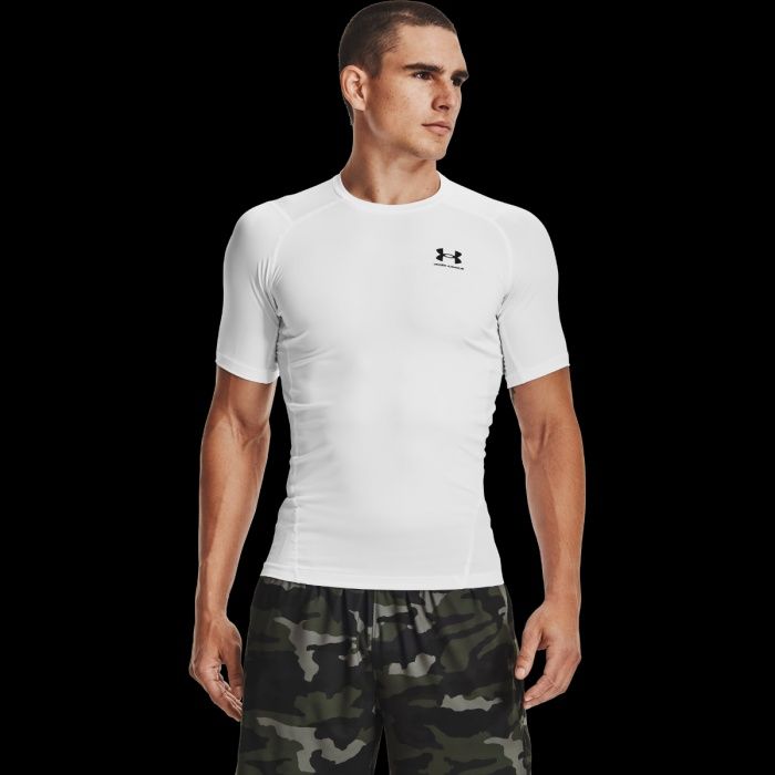 Koszulka kompresyjna HG Armour Comp SS White - Under Armour