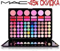 Тени Палитра теней MAC 78 цветов палетка для макияжа помады + тени +