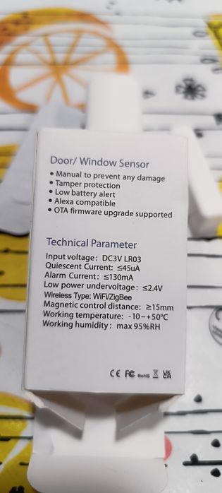 Sensor de segurança.