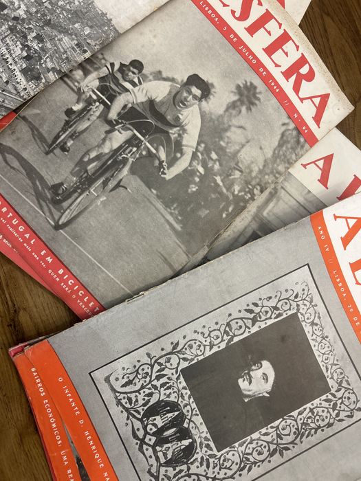 Revistas A Esfera de 1944, 1945.. antigas Salazar Estado Novo Guerra