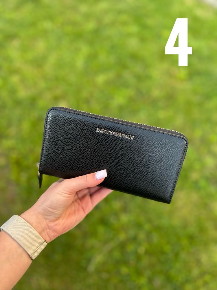 Гаманець Emporio Armani з натуральної шкіри