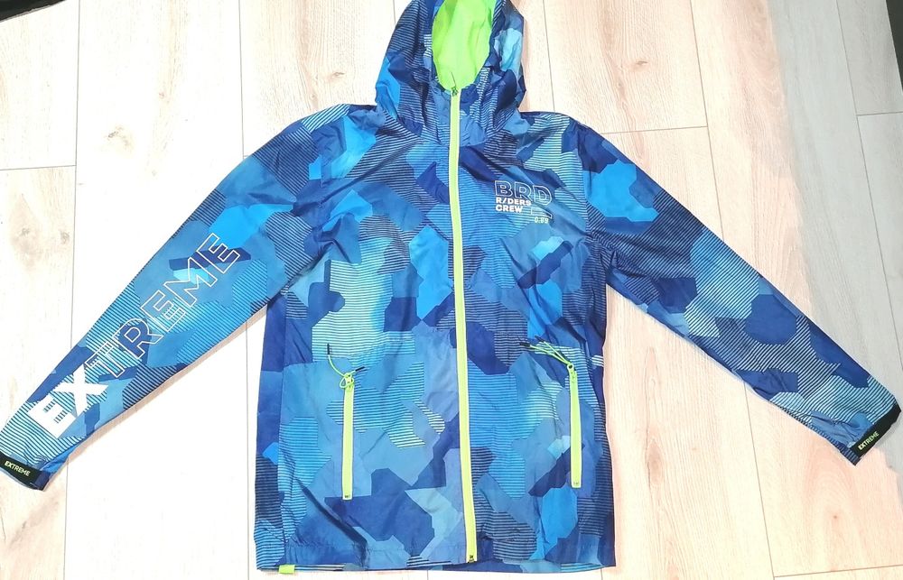 Kurtka młodzieżowa 170 cm wiosenno letnia z siatką