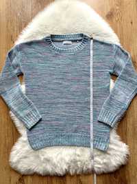 Sweter morski pastelowy damski reserved XS/S bawełna