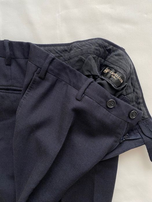 Corneliani spodnie eleganckie wełniane academy made in italy 50 W33