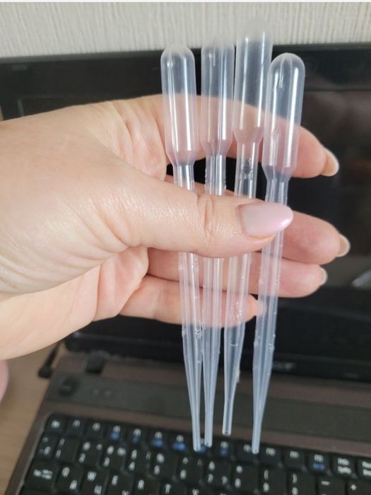 Піпетка Пастера 25 шт. об'єм 3 мл