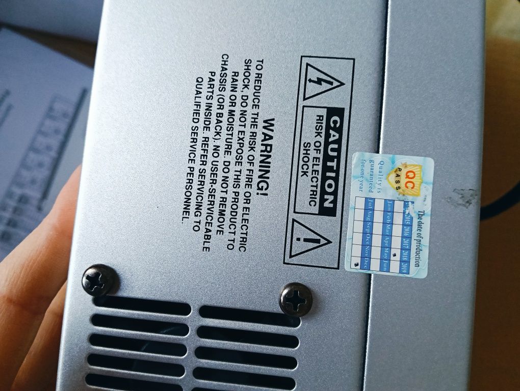 Mikser PMX-6S+wzm. 2x210W 6 kanałów