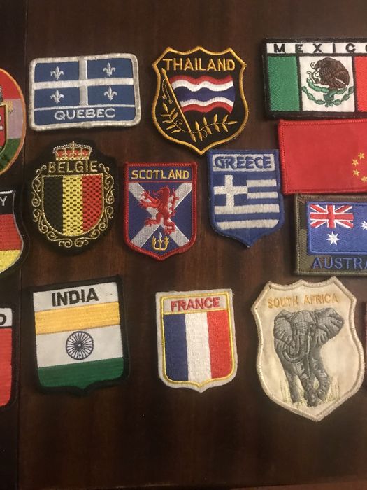 Patches varios paises