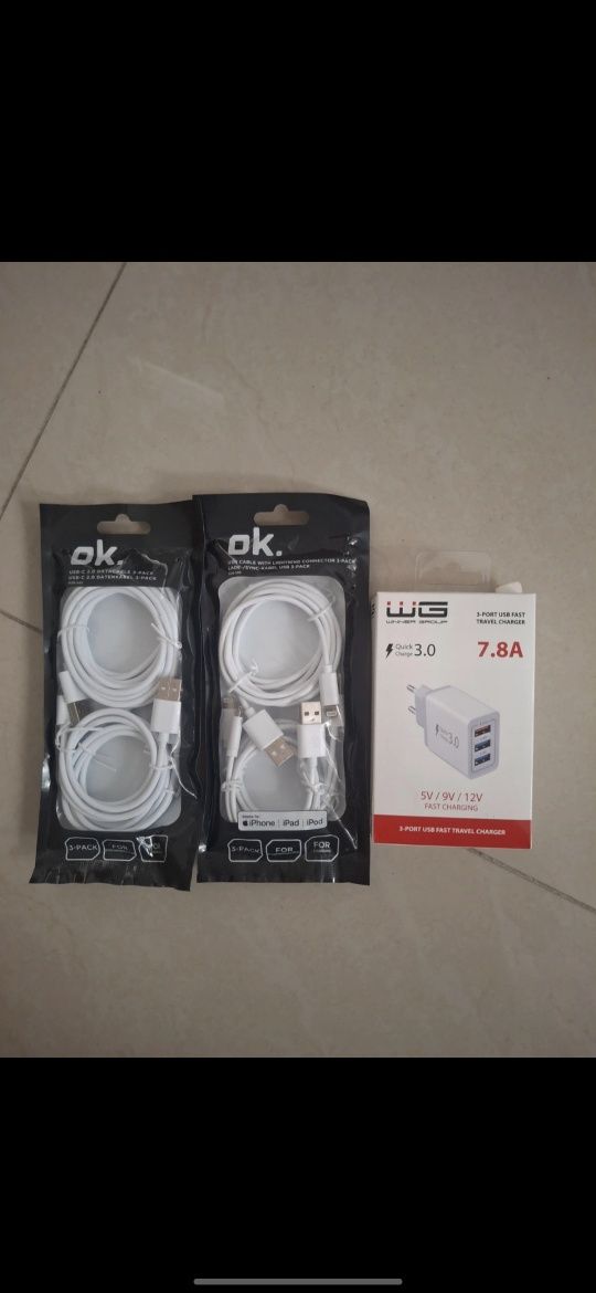 Ładwarka kostka+ kable