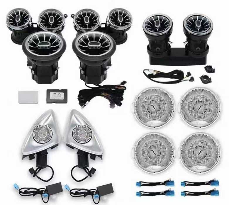 Воздуховоды с подсветкой Mercedes, Camry, Tesla, BMW Ambient Light