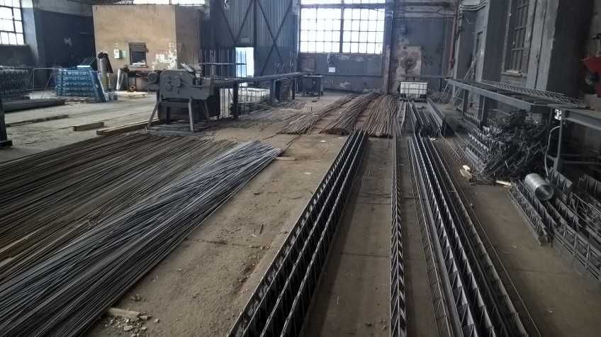linia do produkcji płyt FILIGRAN. Cały zakład prefabrykacji !!