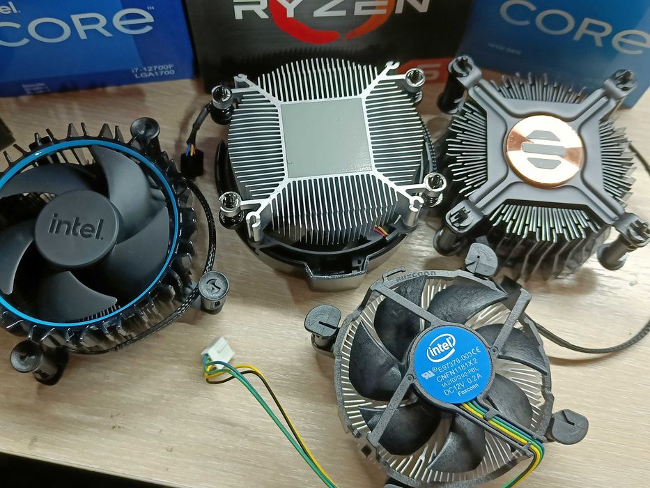 Оригинальные вентиляторы на процессор socket 1200