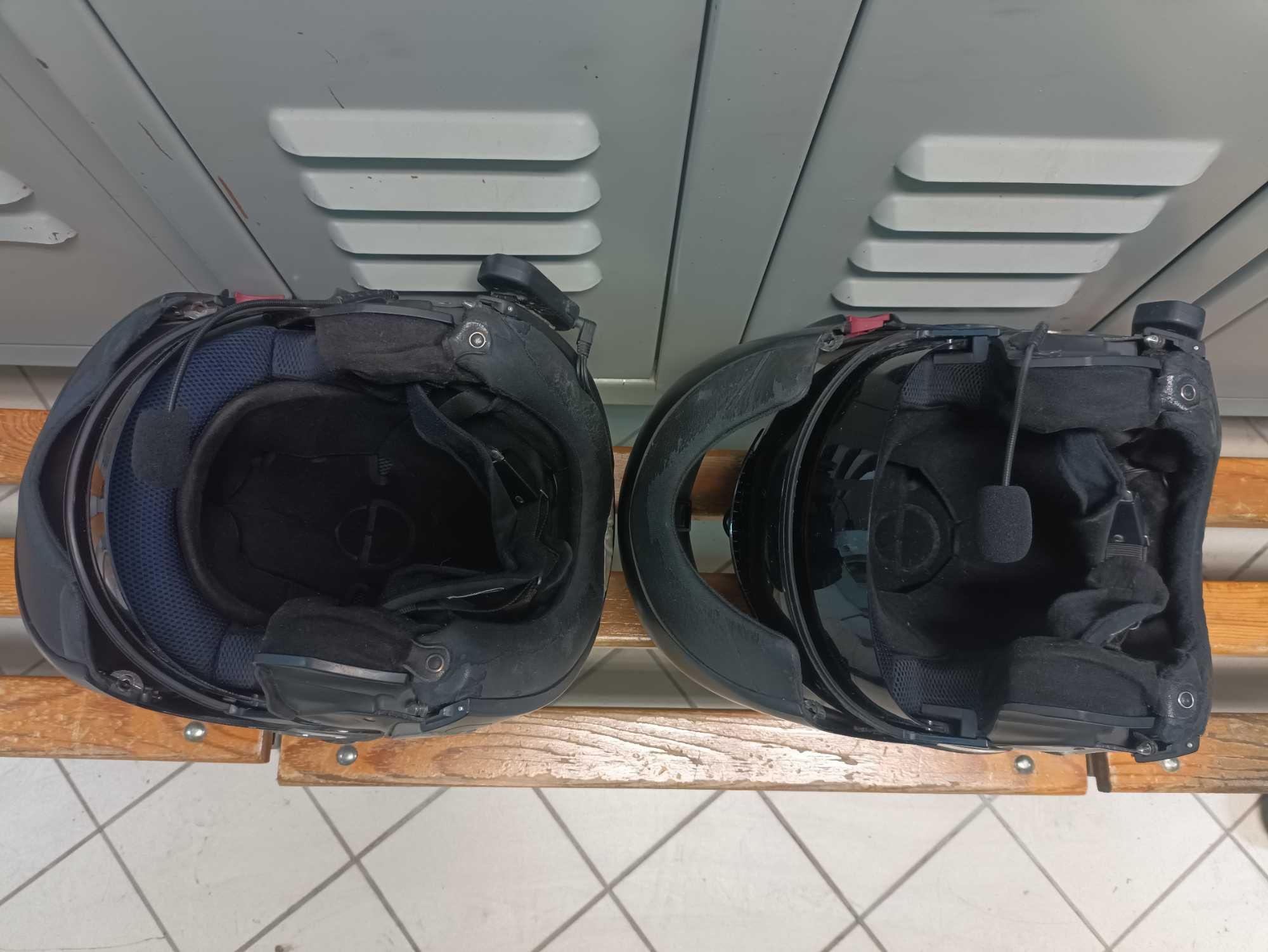 Kask Kaski Schuberth interkom rozmiar 56-57 2 sztuki kask szczękowy