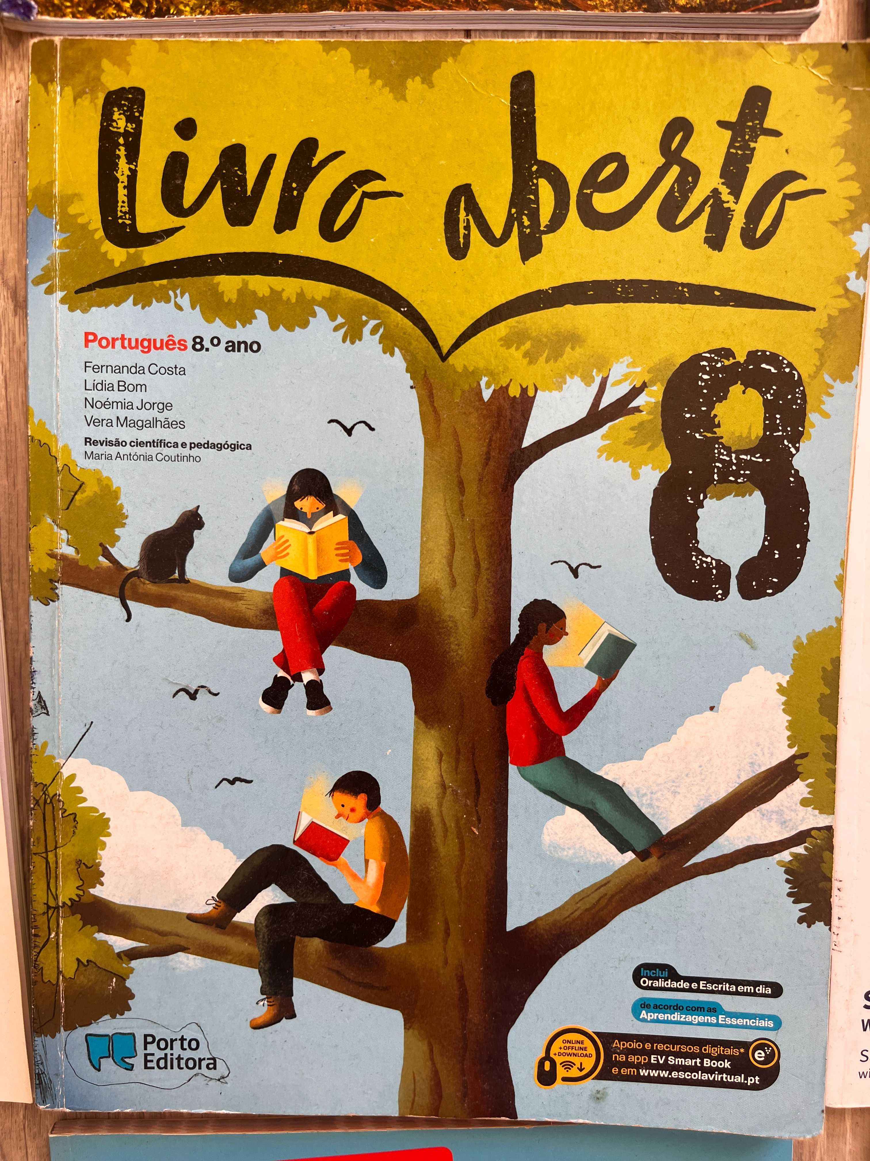 Manual Livro Aberto – Português – 8.º Ano