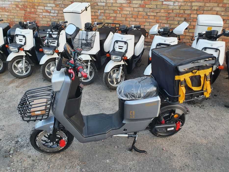 Електроскутер Dominator 1000W електричний купить мопед = ямаха гир