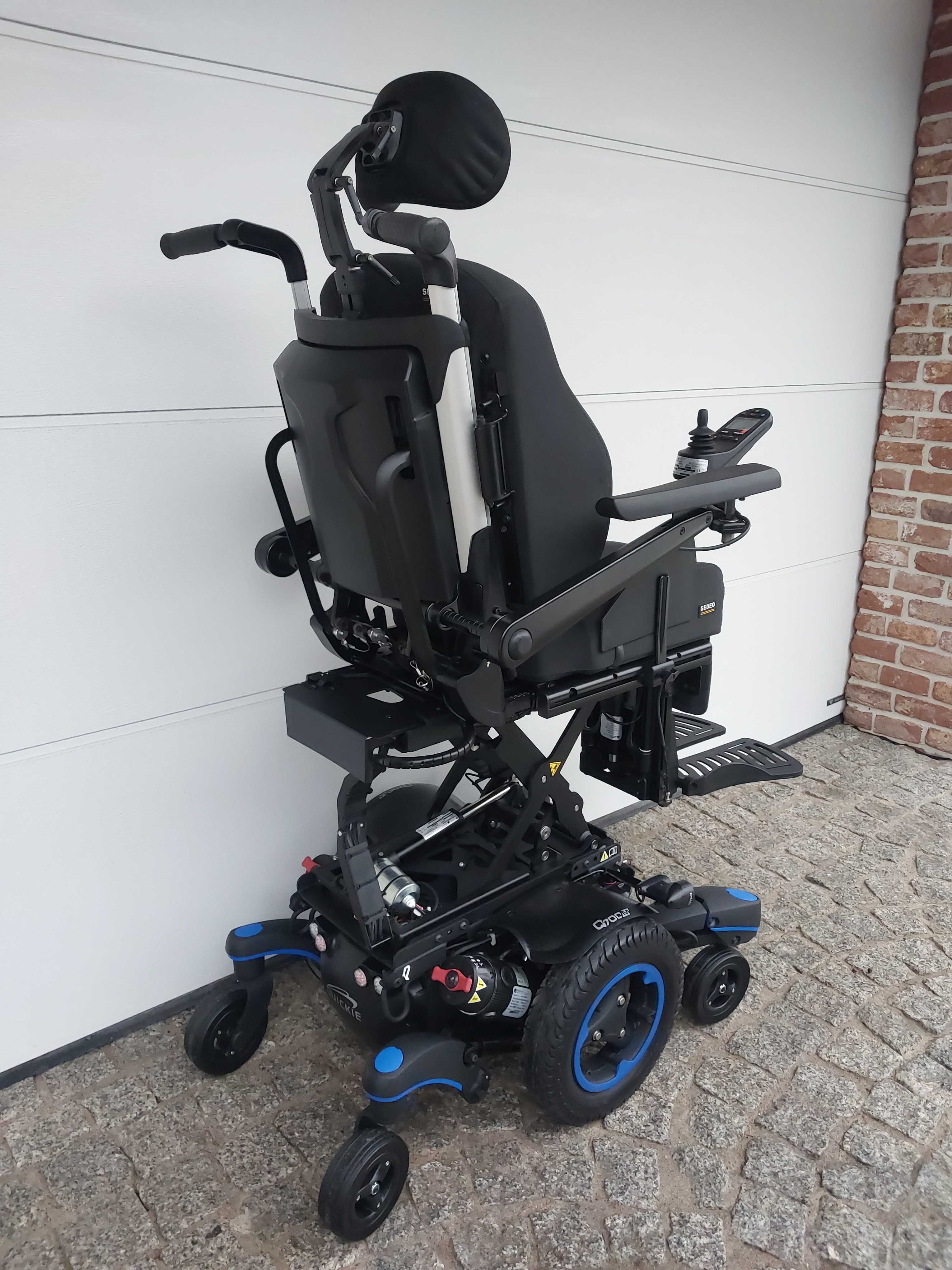 Nowy wózek inwalidzki elektryczny Quickie Q700M winda, pełna elektryka