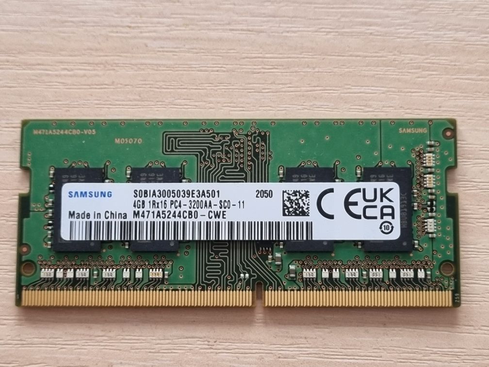 So dimm DDR4 4GB 3200 samsung