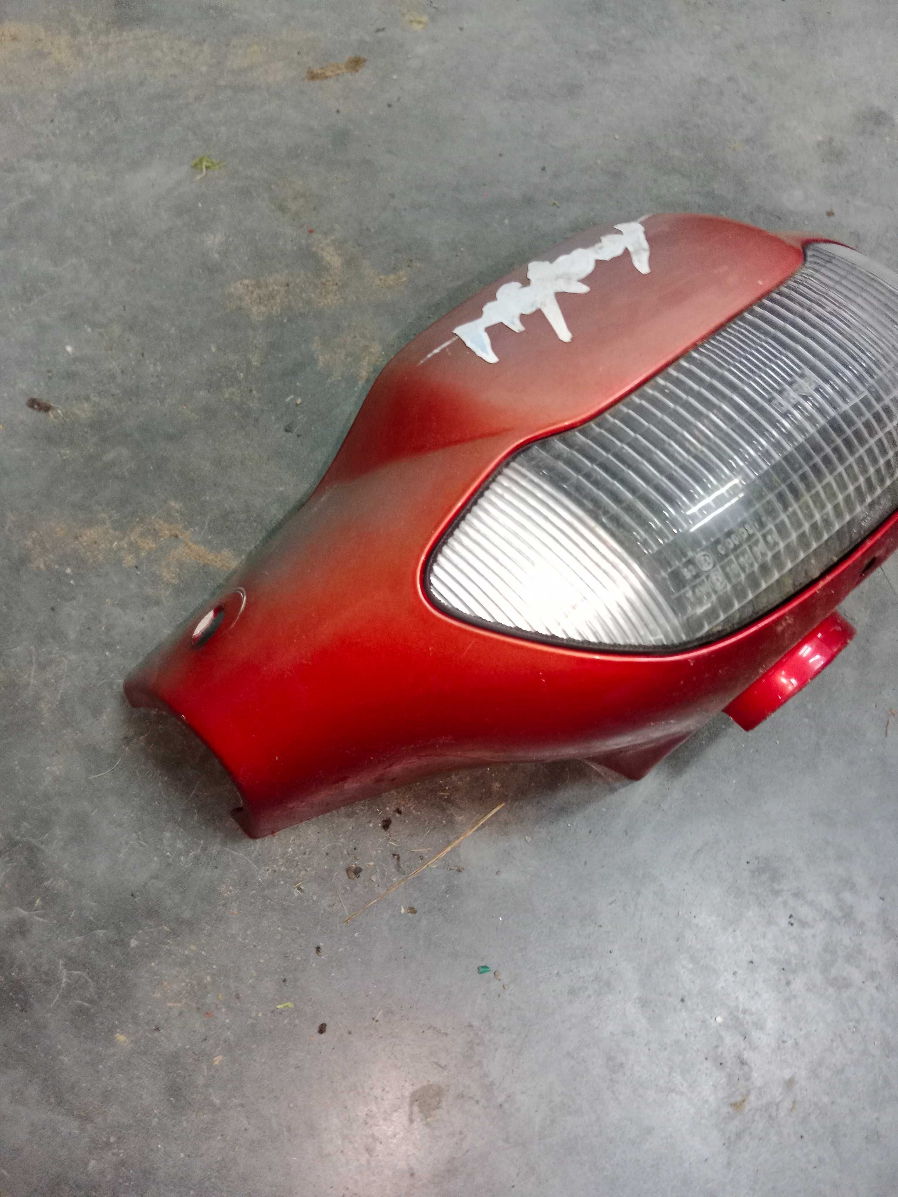 derbi vamos reflektor lampa przód obudowa osłona kierownicy lampy