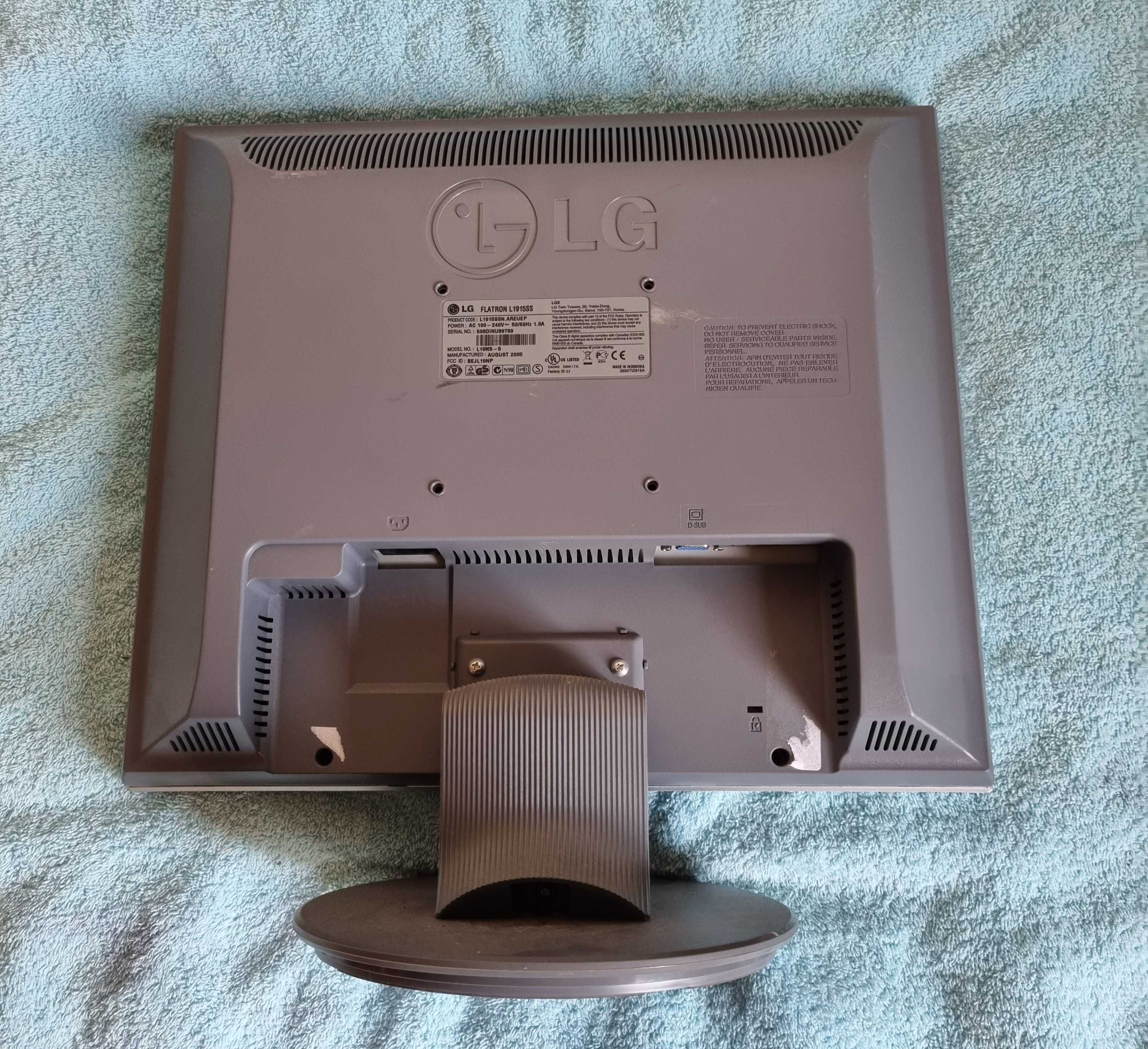 Monitor LG Para PC Computador não tem entrada HDMI este