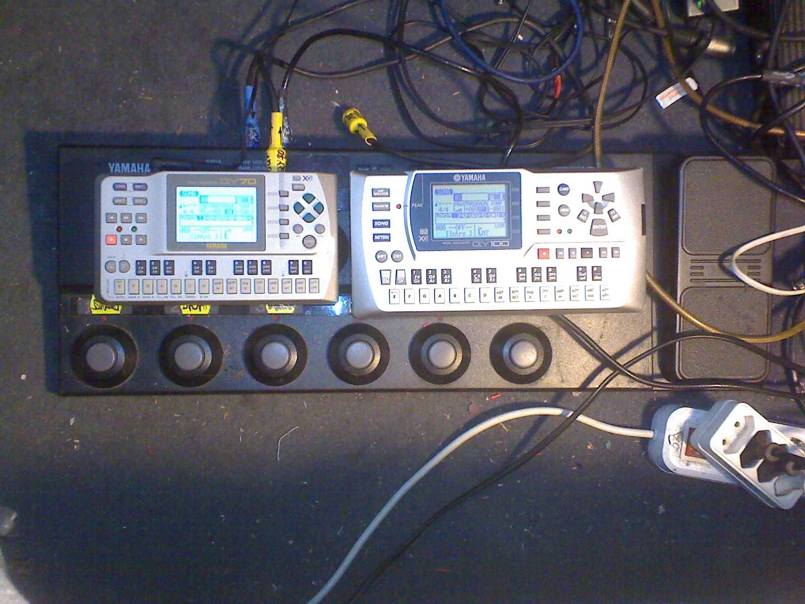 Yamaha MFC10 MIDI фут контролер SysEx PC CC акорди ноти з педалі Обмін