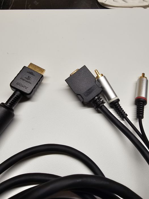 Oryginalny Sony PlayStation kabel D-Terminal  UNIKAT Hi-Res