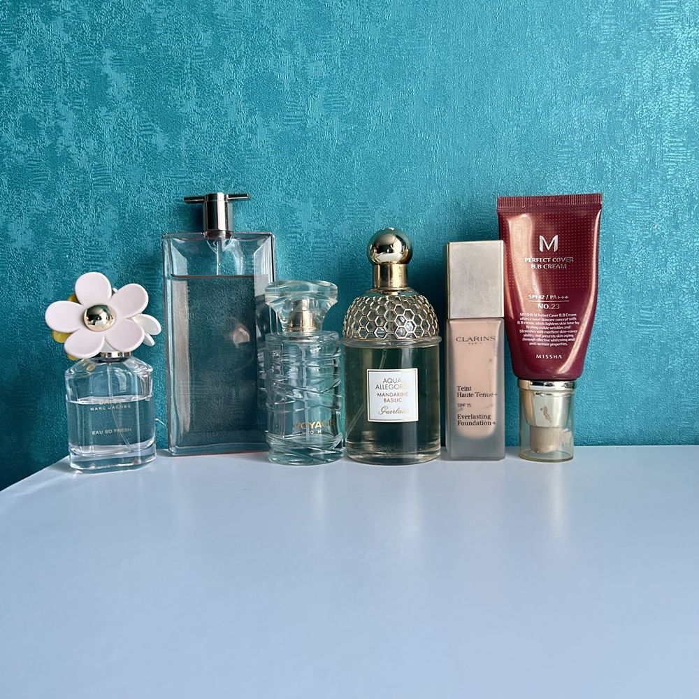 Жіночі парфуми yves rosher, Marc Jacobs, oriflame