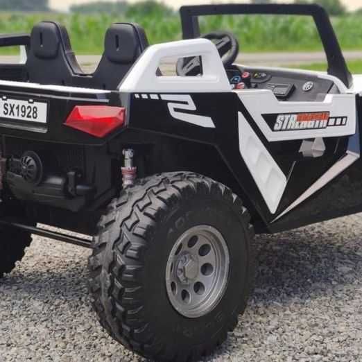 Auto na akumulator BUGGY  SX1928 4x4 DLA 2 DZIECI, regulacja siedzenia