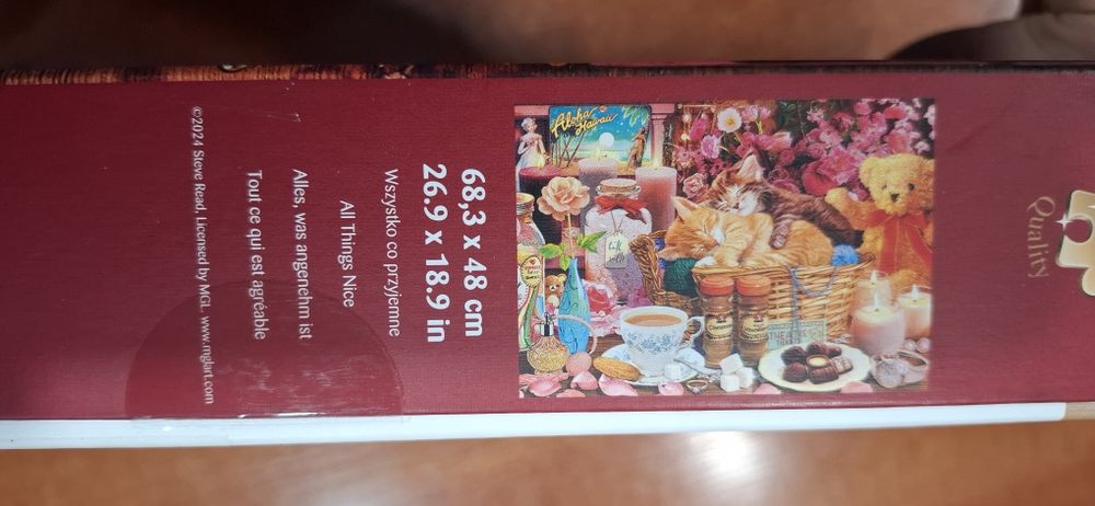 Puzzle Wszystko co przyjemne 1000