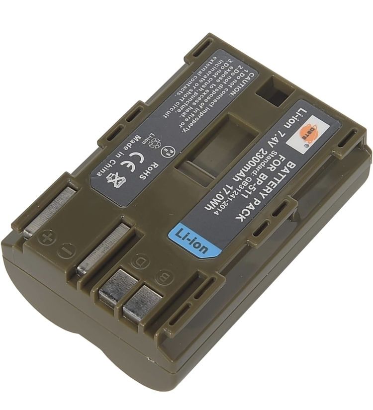 Bateria BP-511 Canon NOVA BP511a