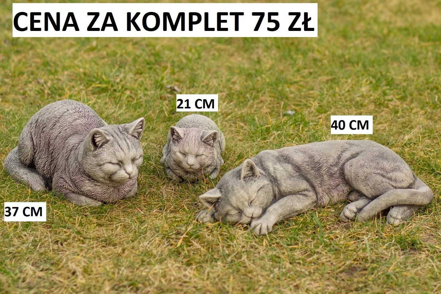 ogród dekoracja ogrodowa żaba skrzat krasnal koty gipsowe krasnale  3d