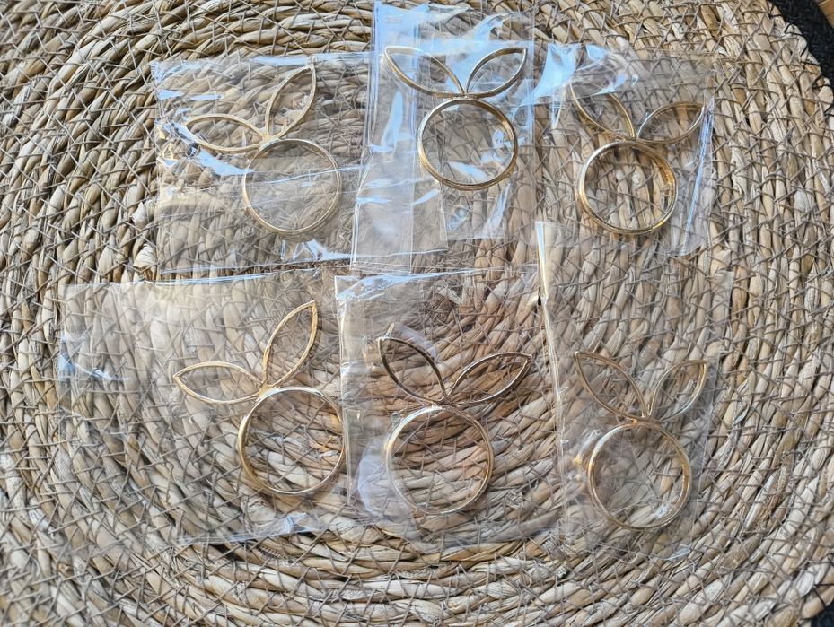 Obrączki na serwetki 6 szt.