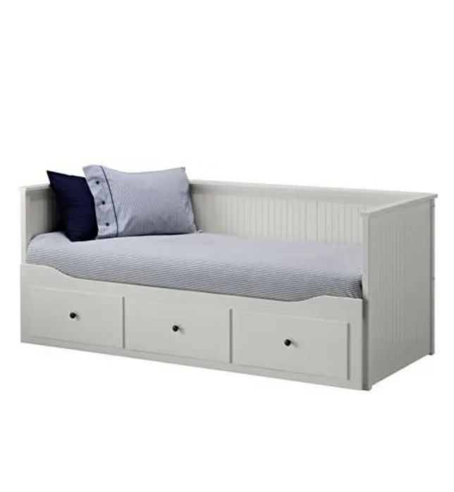 Łóżko Ikea hemnes szary