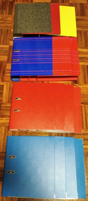 Capas Dossier A4 - Plastificadas, Reforçadas, AMBAR, etc.