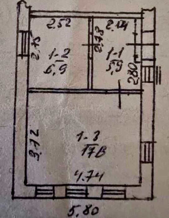 Продаю 1 комнатную квартиру на Землев ЦЕНТРЕ/ Новосельская/ Автономка