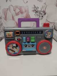 Radio radiomagnetofon szczeniaczka Fisher Price