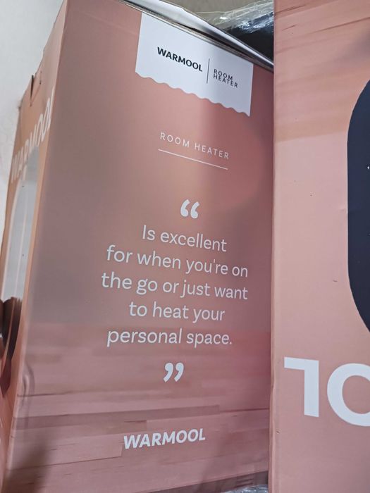 Mały grzejnik elektryczny warmool 1200 w