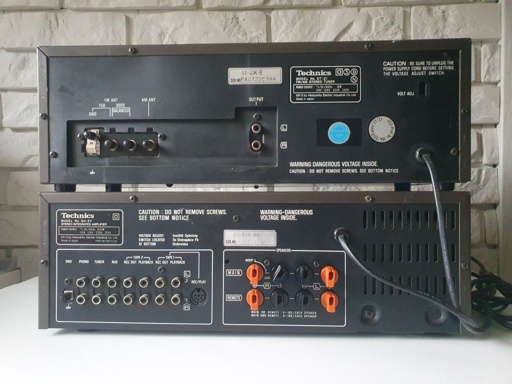 Wieża stereo Technics  SU-Z2 ST-Z1 JAPAN