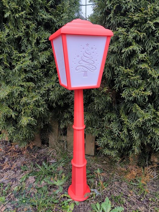 Świąteczna Lampa Dekoracyjna – 3D Druk, możliwość wstawienia LED