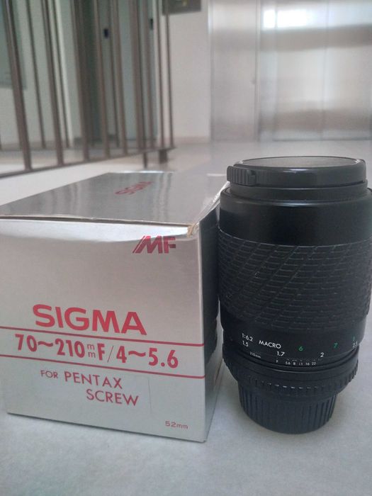 Objetiva Sigma 70-210 para rosca de 52mm