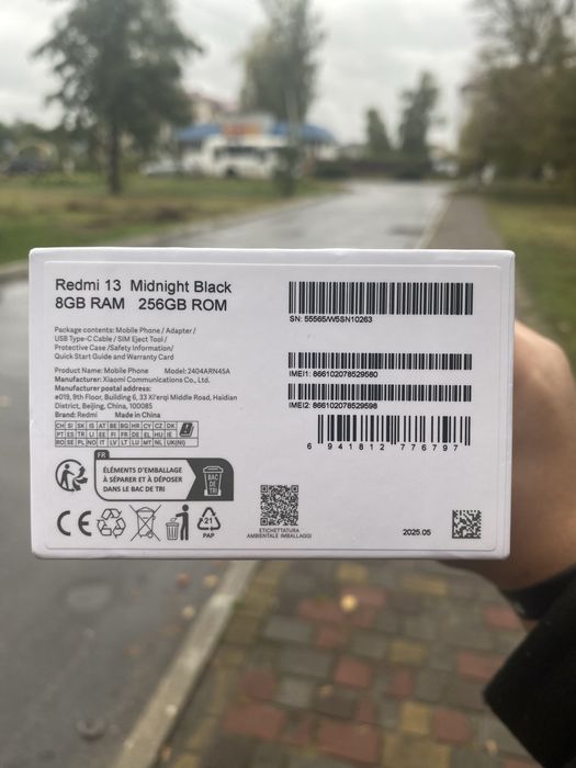 Redmi 13 8 gb ram/256 вбудованної памʼяті