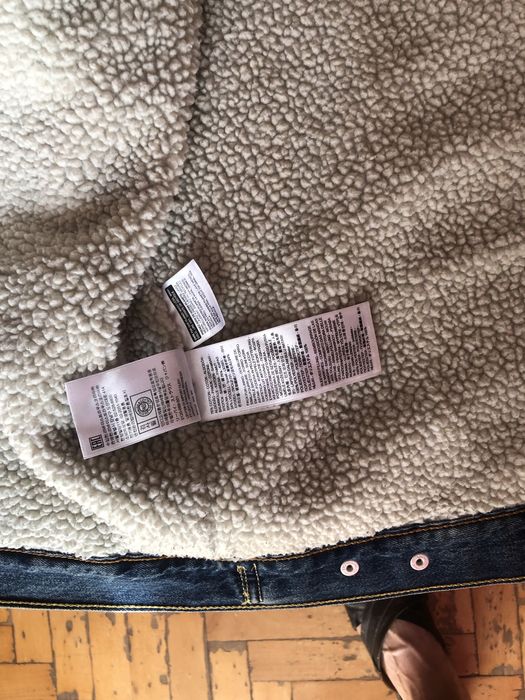 Джинсовая куртка зимняя Levis original