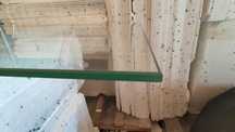 Blat szklany 8mm / szkło hartowane /1500mm x 455mm x 8mm / Duża ilość