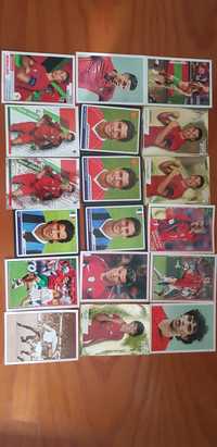 Cromos Ronaldo figo Ibrahimović félix champions 2006/2007 panini made