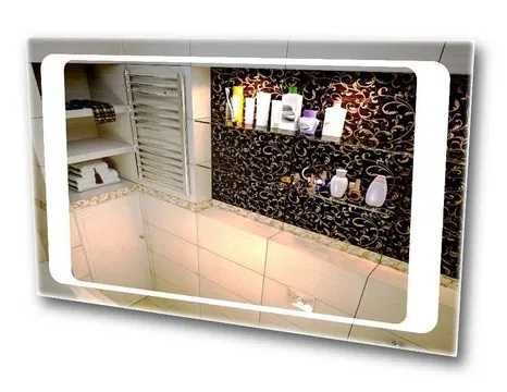 Новое зеркало со светодиодной (LED, ЛЭД, ЛЕД) подсветкой, влагостойкое