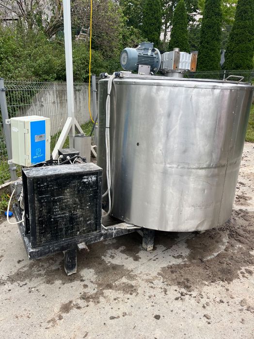 Żurownik , mieszalnik chłodniczy ,  schładzacz mleka, zbiornik 1500 l