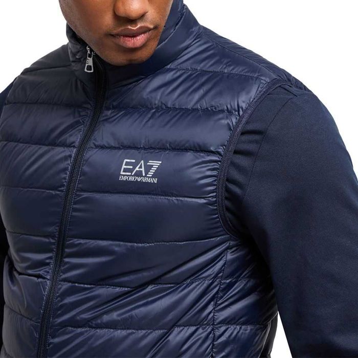 EMPORIO ARMANI EA7 męski bezrękawnik puchowy NAVY BLUE