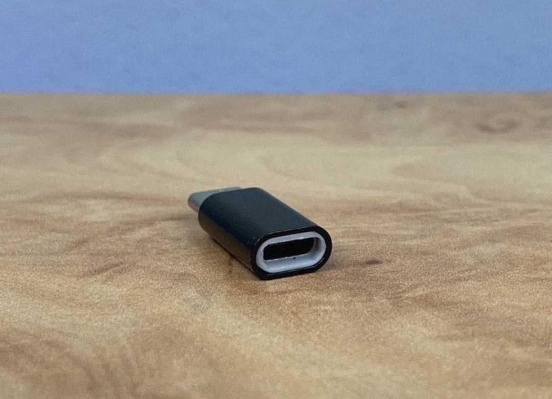 Adaptador micro-USB para cabo USB-C (novo)