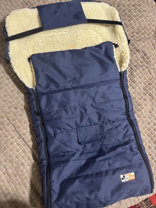 Конверт на овчині в коляску