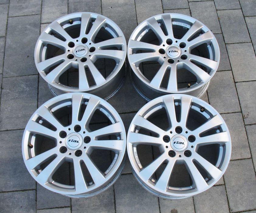 Alufelgi Rial 5x112 Mercedes VW Audi Skoda Seat 16cali