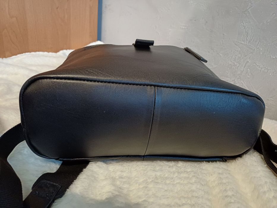 Мужская сумка-рюкзак Zign,натуральная кожа