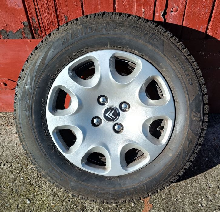 Koła stalowe z oponami zimowymi 205/65/15, 4x108 Citroen, Peugeot